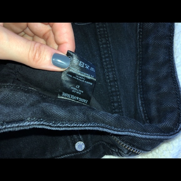 Zadig&voltaire black like new jeans - Picture 5 of 8